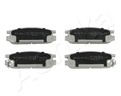 Комплект тормозных колодок, дисковый тормоз ASHIKA 5107701