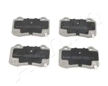 Комплект тормозных колодок, дисковый тормоз ASHIKA 5109907