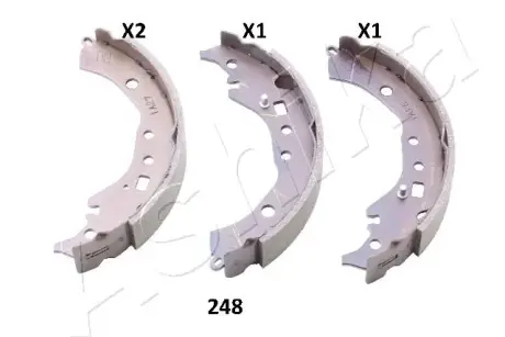 Комплект тормозных колодок ASHIKA 5502248