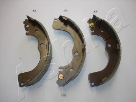 Комплект тормозных колодок ASHIKA 5503300