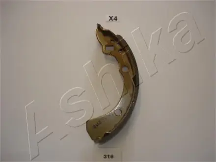 Комплект тормозных колодок ASHIKA 5503316