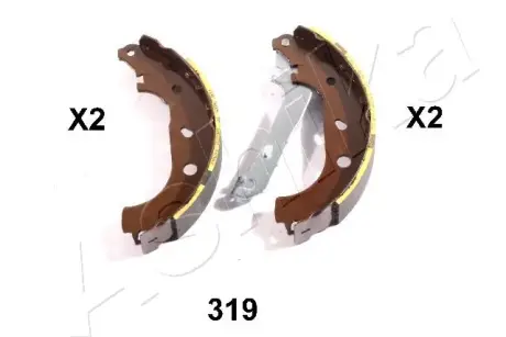 Комплект тормозных колодок ASHIKA 5503319