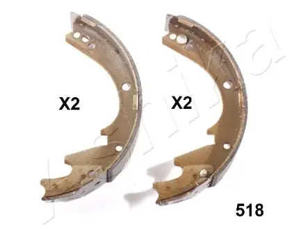 Комплект тормозных колодок ASHIKA 5505518