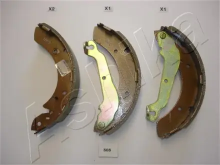 Комплект тормозных колодок ASHIKA 5505585