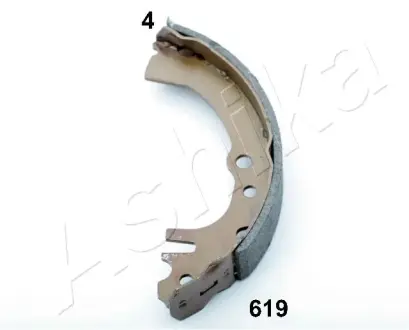 Комплект тормозных колодок ASHIKA 5506619