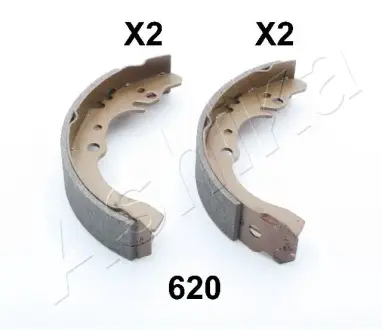 Комплект тормозных колодок ASHIKA 5506620