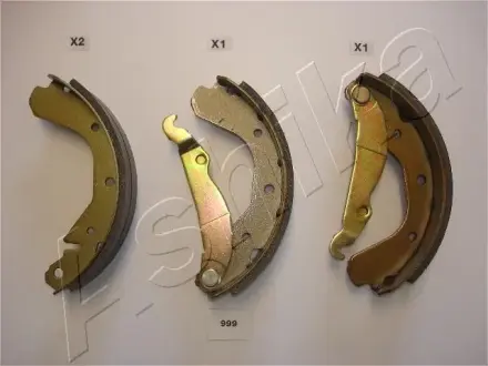 Комплект тормозных колодок ASHIKA 5509999