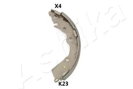 Колодки гальмівні барабанні (комплект 4 шт) ASHIKA 550KK23