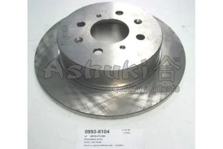 Тормозной диск ASHUKI 09938104