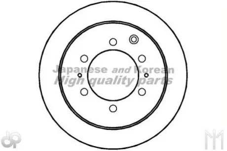 Тормозной диск ASHUKI 09939202