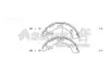Комплект тормозных колодок ASHUKI 10502206 (фото 1)