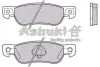 Комплект тормозных колодок, дисковый тормоз ASHUKI 10830009 (фото 1)