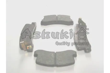 Комплект тормозных колодок, дисковый тормоз ASHUKI 10831202