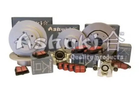 Комплект тормозных колодок, дисковый тормоз ASHUKI 10836102R