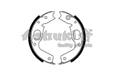 Комплект тормозных колодок ASHUKI C01105