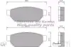 Комплект тормозных колодок, дисковый тормоз ASHUKI C01701A (фото 1)