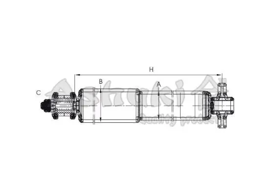 Амортизатор ASHUKI C33034I (фото 1)