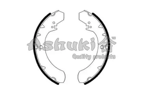 Комплект тормозных колодок ASHUKI D08503