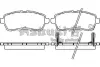 Комплект тормозных колодок, дисковый тормоз ASHUKI D09109 (фото 1)
