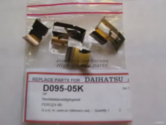 Комплект тормозных колодок, дисковый тормоз ASHUKI D09505K (фото 1)