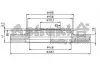 Тормозной диск ASHUKI H03752 (фото 1)