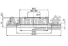 Тормозной диск ASHUKI H03816 (фото 1)