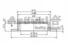 Тормозной диск ASHUKI H03920 (фото 1)