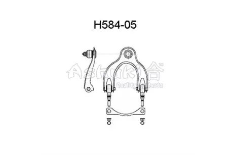 Рычаг независимой подвески колеса, подвеска колеса ASHUKI H58405