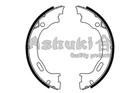 Комплект тормозных колодок ASHUKI HRK13121