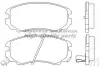 Комплект тормозных колодок, дисковый тормоз ASHUKI I04250HD (фото 1)