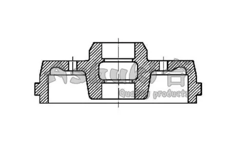 Тормозной барабан ASHUKI K01501