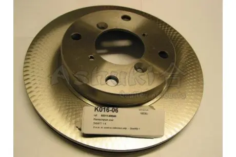Тормозной диск ASHUKI K01606