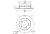 Тормозной диск ASHUKI K01650 (фото 1)