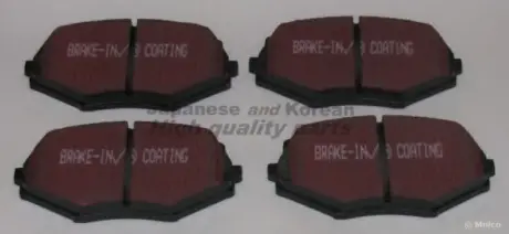 Комплект тормозных колодок, дисковый тормоз ASHUKI M05406A