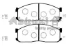 Комплект тормозных колодок, дисковый тормоз ASHUKI M05801 (фото 1)