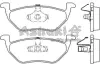 Комплект тормозных колодок, дисковый тормоз ASHUKI M07545 (фото 1)
