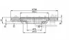 Тормозной диск ASHUKI M60501 (фото 1)