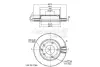 Тормозной диск ASHUKI M60610 (фото 1)