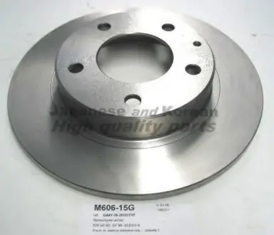 Тормозной диск ASHUKI M60615G