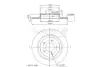 Тормозной диск ASHUKI M60648 (фото 1)