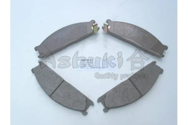 Комплект тормозных колодок, дисковый тормоз ASHUKI N00921 (фото 1)
