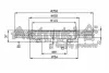 Тормозной диск ASHUKI N01345 (фото 1)