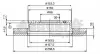 Тормозной диск ASHUKI N01360 (фото 1)