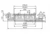 Тормозной диск ASHUKI N01375 (фото 1)