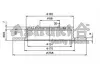 Тормозной диск ASHUKI N01415 (фото 1)