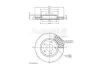 Тормозной диск ASHUKI N01418 (фото 1)