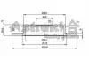 Тормозной диск ASHUKI N01455 (фото 1)