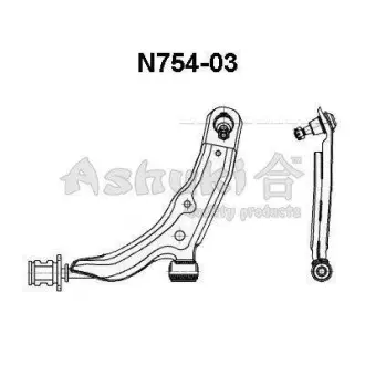 Рычаг независимой подвески колеса, подвеска колеса ASHUKI N75403