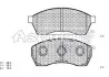 Комплект тормозных колодок, дисковый тормоз ASHUKI S01107A (фото 1)