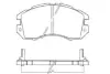 Комплект тормозных колодок, дисковый тормоз ASHUKI S01108 (фото 1)